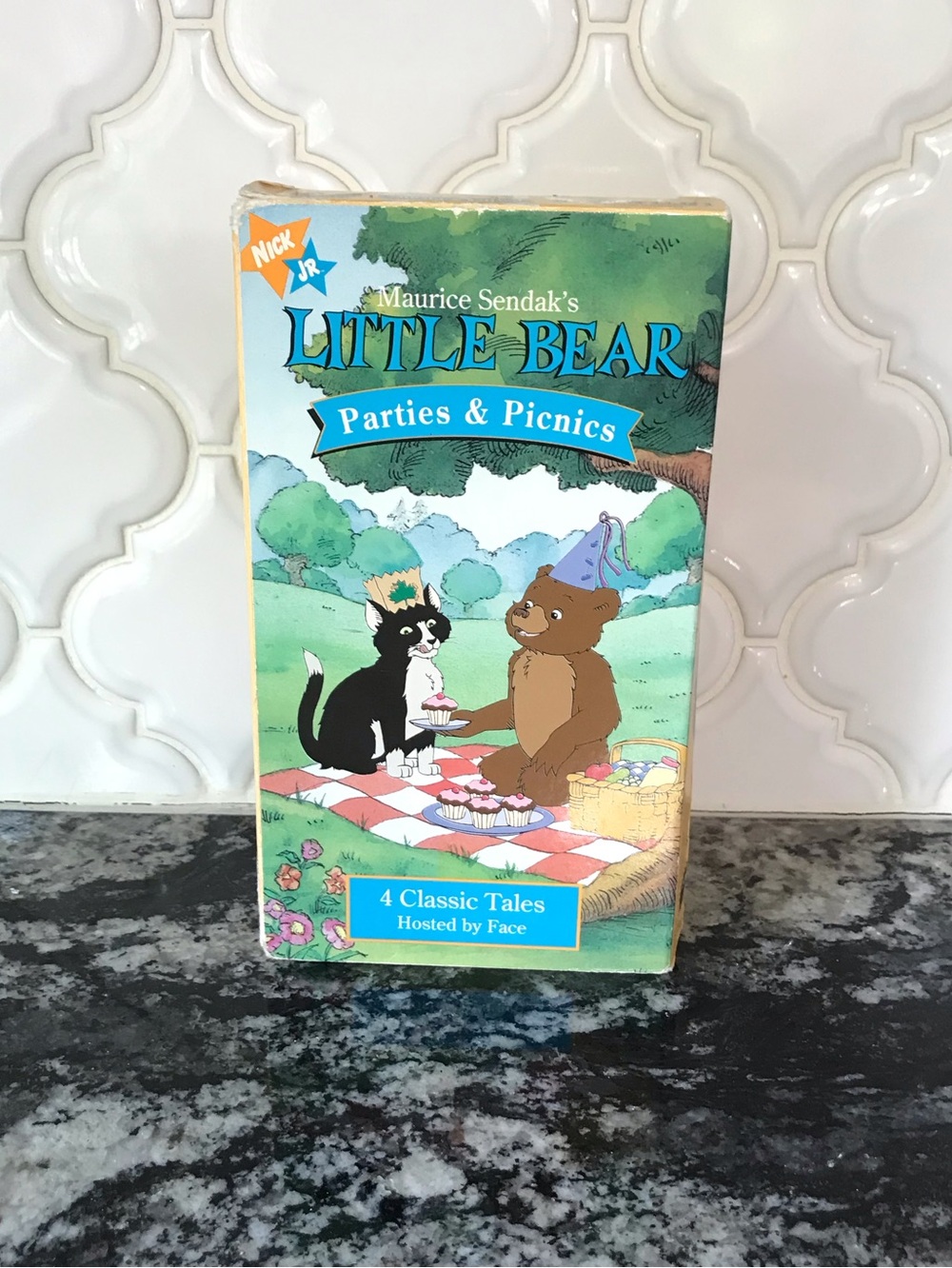 Little Bear Parties & Picnics VHS 1999 Maurice Sendak Tape Nick Jr